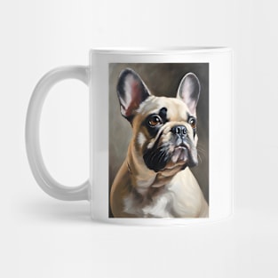 French Bulldog Oil Painting Mug